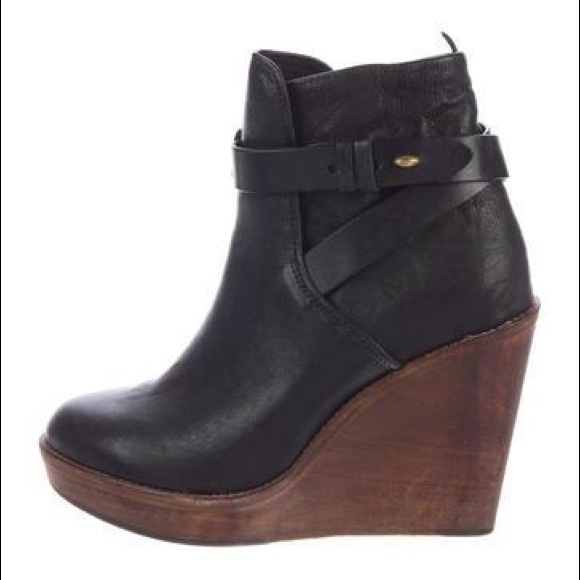 Rag & Bone Emery wedge booties - Picture 2 of 6